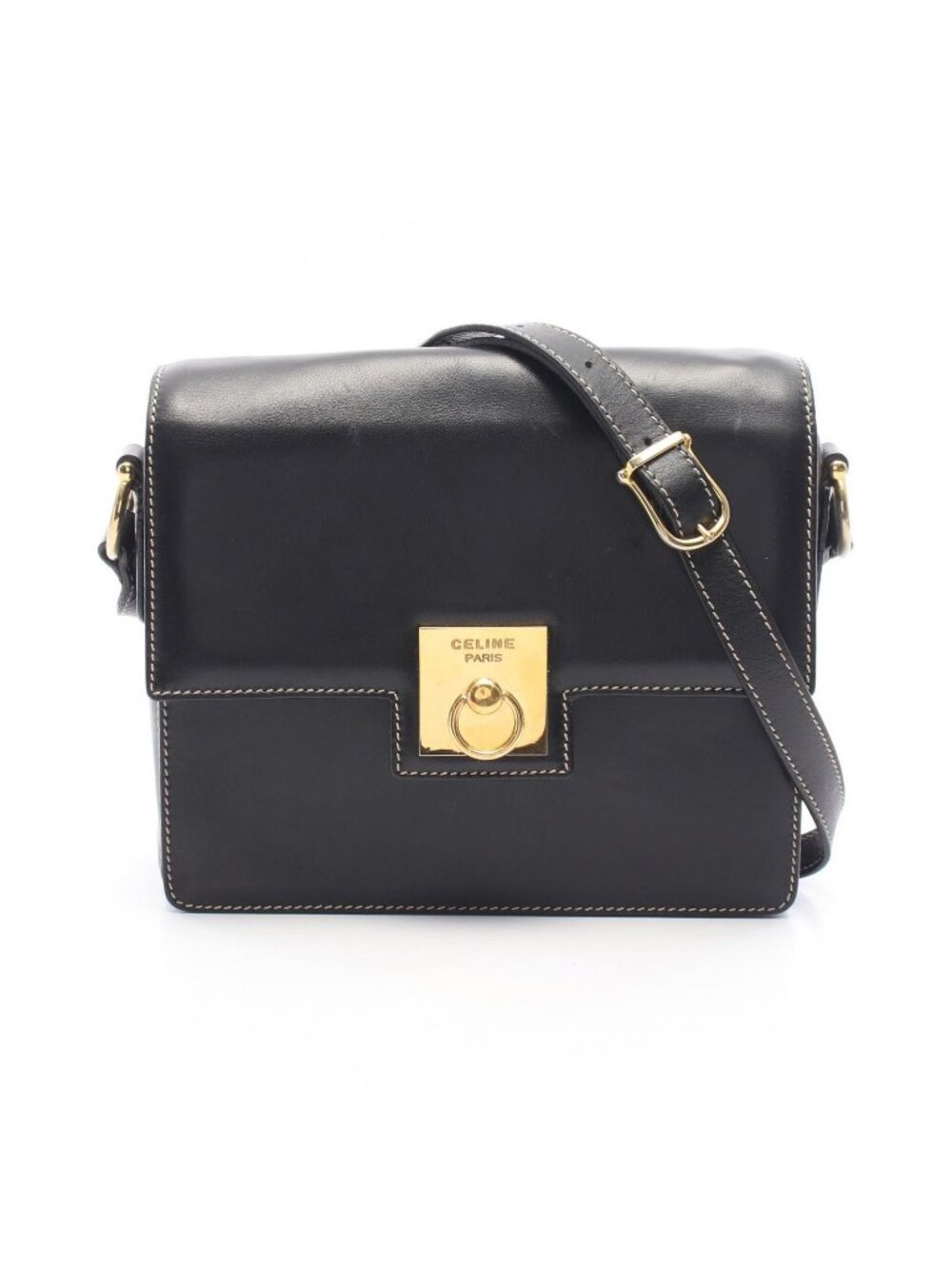 Celine Shoulder Bag Leather